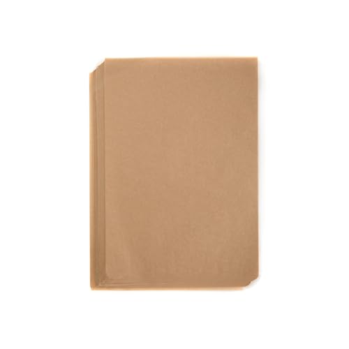 100 Pcs Non-Stick Baking Parchment Paper Sheets 9×13Inch Dual-Sided Silicone Coated Oven Liners for Cooking Roasting Grilling and Air Fryer Use