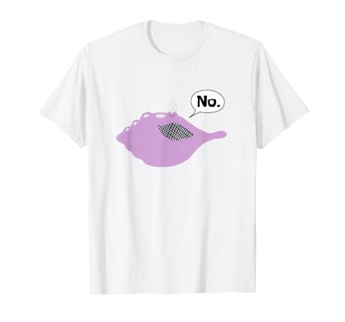 Talking Magic Conch Shell T-Shirt, Men, White, Medium