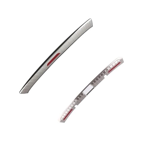 ɓK Xo XV ɓK NXgbN GT 2018-2023 2022 2021 2020 J[ANZT[ gNop[ XeX AtF_[veN^[ VJo[(Brushed Silver-Red)