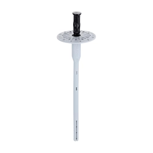 Fixations d'isolation ETX-M 8x175 cheville ITE pour panneau isolant extérieur de façade