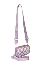 Lavender Checkered (With Strap)