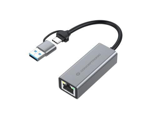 Adaptateur RJ45 USB Conceptronic ABBY08G pour corriger le Wi-Fi lent