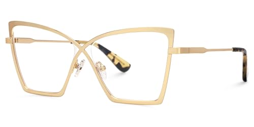 Image of VOOGLAM Butterfly Blue Light Glasses for Women Anti Eyestrain Dry Eyes Computer Phone TV Eyewear Felicja