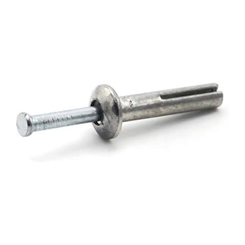 Hammer Drive Pin Anchors in Zinc Plated Steel - 3/16" x 7/8" Qty-250 Cover