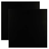 PACKAGE INCLUDE: Each package includes 2 pack anodized aluminum sheet, and the size of each sheet metal is 30 x 30 cm / 12 x 12 inch (L x W) with a thickness of 3mm / 0.12 inch. Besides, the front and back of the metal sheet have a layer of anti-scra...