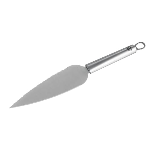 Dr. Oetker Profi-Tortenmesser 2 in 1: Tortenmesser und Tortenheber, Küchenmesser, für die Hochzeitsfeier, 31 cm, verschiedene Kanten und rostfreier...