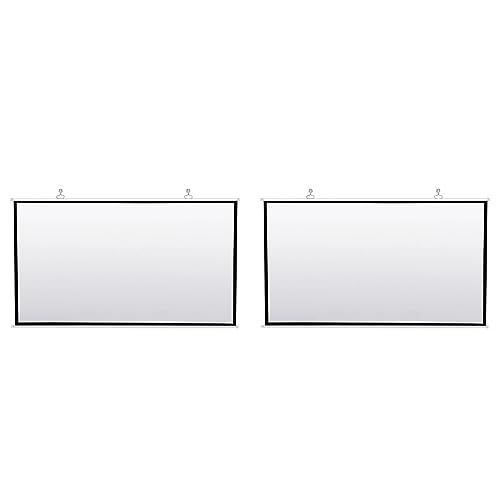 Écran de projecteur pour cinéma maison extérieur 120" HD pliable anti-pli