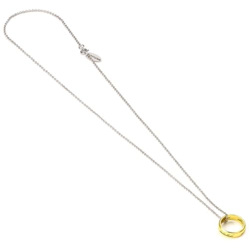 The Lord of The Rings One Ring Necklace, Gold, LRN000022