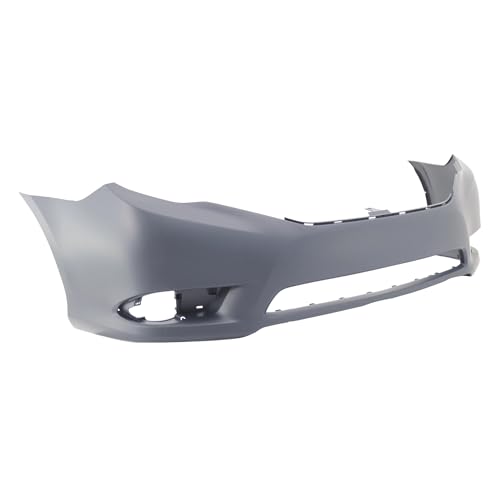 Image of FitParts Compatible with Toyota Avalon 2011-2012 Front Bumper Cover | Primed, With Fog Light Holes, Without Parking Sensor Holes, Sedan, Ready to Paint, OEM 5211907909, TO1000371