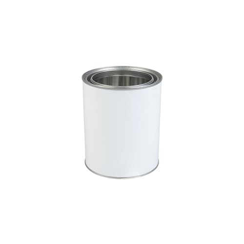 Auto Choice 1L Paint Tin PMPT1 – Empty Metal Paint Can with Lid, 110mm x 130mm, Ideal for Paint, Adhesives & Solvents