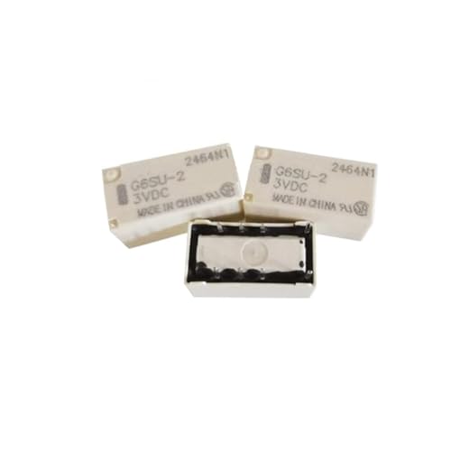 Relé G6SU 3vdc DIP8 para evitar sobrecalentamiento en sistemas de control compactos