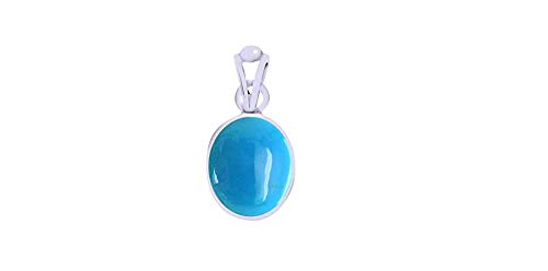 Pendentif turquoise Firoza homme femme bijou en argent et Panch Dhatu B08RX6VN1