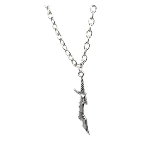 Shopular Anime Solo Level Up Necklace Cosplay Knife Pendant Choker Jewelry Accessories Gifts Cover