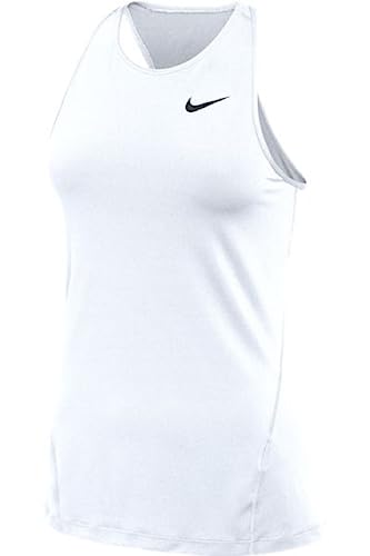 Nike Womens Pro Allover Mesh Tank Top (as1, Alpha, m, Regular, Regular, White)