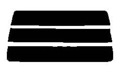 株式会社セブン リヤーガラス用のみ 2層構造ハードコートフィルム ホンダ用 ステップワゴン RF1・RF2 カット済みカーフィルム スモーク