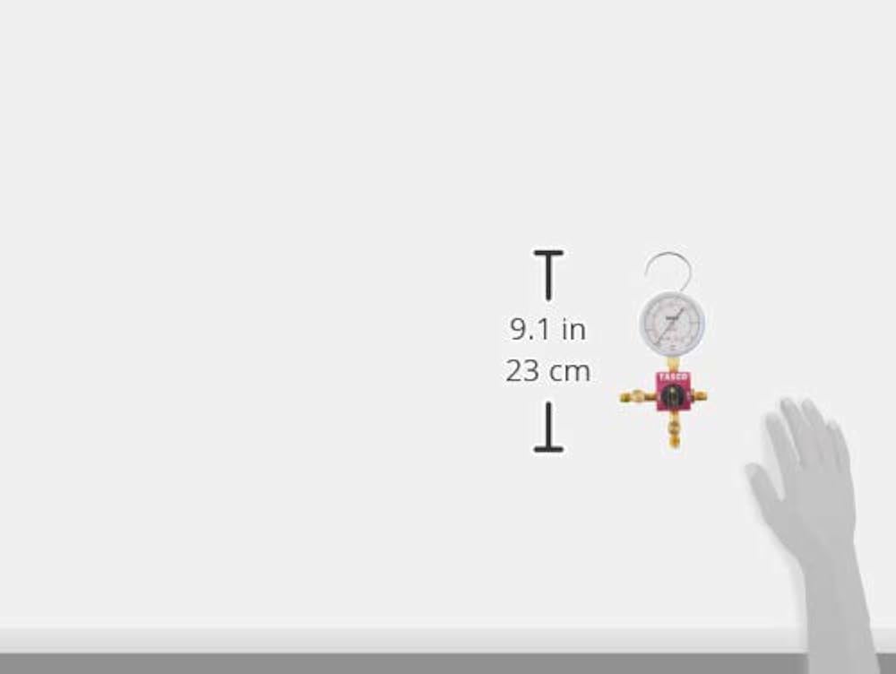 Amazon.co.jp: イチネンTASCO TA123CV-1 ボールバルブ式シングルゲージ