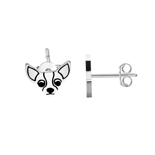 Instrumentos Musicales, Home FAADBUK Chihuahua Pendientes Chihuahua Joyería Chihuahua Regalo Chihuahua Chihuahua Charm Pendientes Regalo para los amantes de Chihuahua