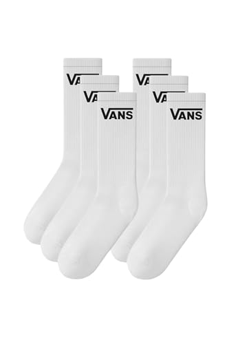 Vans Classic Crew Calzini, Bianco, M Uomo