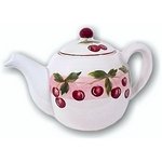 Cherry Ware 6 Cup Teapot - In Gift Box