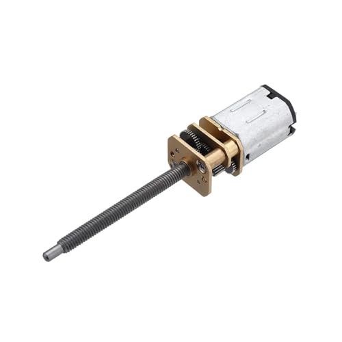 Motorreductor de eje largo GA12YN20 de corriente continua de 6V a 12V 3