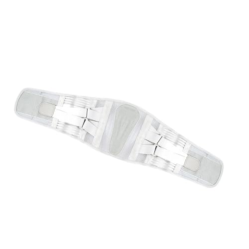 Oxxggkao Cinturón lumbar ergonómico ajustable transpirable para la espalda para gimnasio, fitness, entrenamiento, trabajo diario, correa ajustable