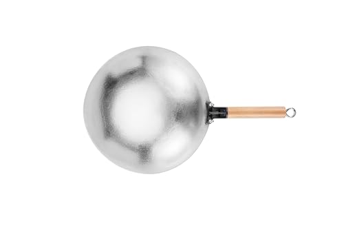 Wok Valtcan Titanium 14" 2mm sin recubrimiento 3 lbs miniatura 6