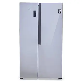 Godrej 564 L Frost Free Side-By-Side Refrigerator (RS EONVELVET 579 RFD PL ST, Platinum Steel, Multi Air Flow System) at Rs. 54990