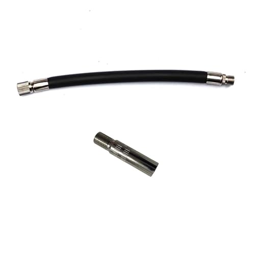 BLBGKHKKVD Adaptador de válvula, Bomba de Aire, Manguera de Boquilla extendida Compatible for Accesorios de válvula de Cobre for Patinete eléctrico Xiaomi M365(A Set)