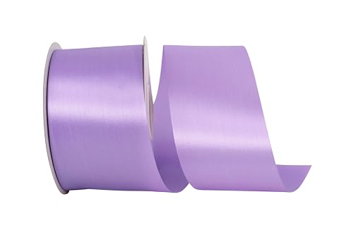 Reliant Ribbon 5100-120-40K Dyna Satin Ribbon, 2-1/2 Inch X 50 Yards, Lavender