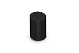 Sonos Era 100 SL - Compact, Microphone-Free Speaker with WiFi, Bluetooth - Black