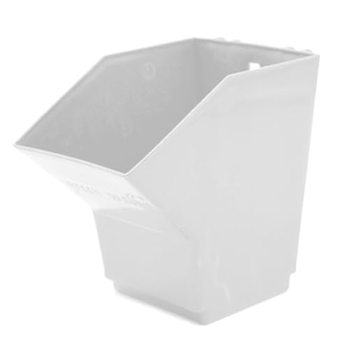 Maceta de pared – Maceta colgante | Maceta cuadrada de pared interior para el hogar | Lugar de trabajo y tienda | Para flores y suculentas | Macetas colgantes grandes, hierro metálico