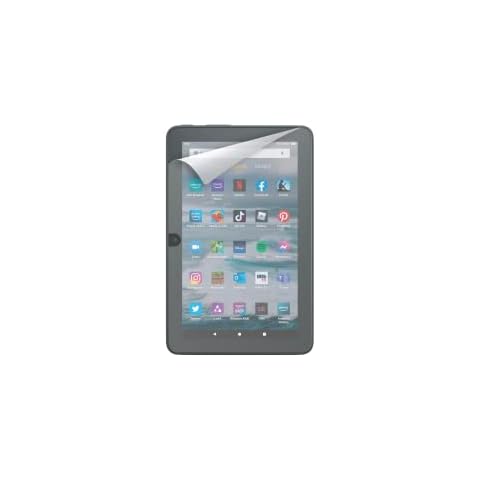 NuPro Clear Screen Protector for Amazon Fire 7 Tablet (12th generation, 2022 release), 2-pack Cover