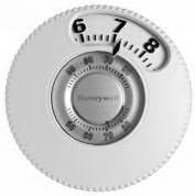 H1ywell I Thermostat, Digital, Non-programmable, the Round, Heat Cool T87n1026