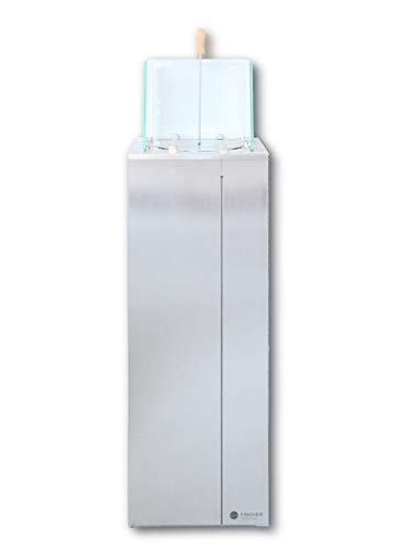 Preisvergleich Produktbild FISCHER Ethanol-Säule Edelstahl für Garten, Terrasse oder Innenbereich ***NEU***