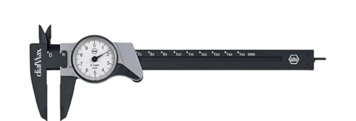 Pie de rey con reloj dialMax® 4112102 Uhrmessschieber; in Box dialMax