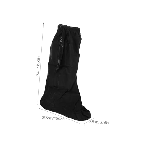 Cubiertas para zapatos impermeables KESYOO, 1 par, para hombre y mujer, cubrebotas antideslizantes para actividades al aire libre, ligeras y portátiles, protección contra lluvia, camping, senderismo y ciclismo miniatura 4