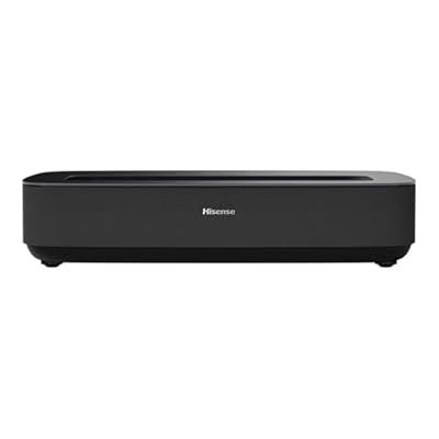 Hisense PL1 Ultra Short Throw Home Theater Smart Projector, 80"-120", 4K UHD, Dolby Vision & Atmos, HDR10, Google TV, Netflix, 2200 ANSI Lumens