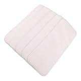 EPIGEIST Lot de 5 Doublures de Matelas à Bébé Respirantes en Microfibre Douce Réutilisables et Lavables 13,5 X 35 Cm, Inserts Absorbants pour Couches Bébé, pour Nouveaux-nés et