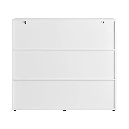 SoBuy KMB33-W, Children Kids Bookcase Book Shelf Toy Shelf Storage Display Shelf Organizer Storage Cabinet with Sliding Door