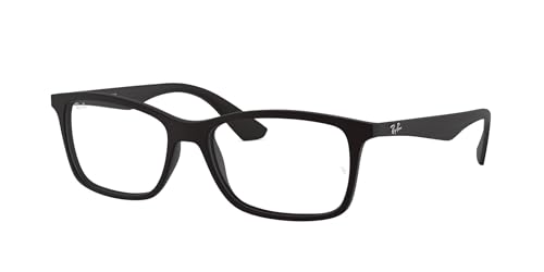 Image of Ray-Ban Unisex Clear Lens Square Frames - 0RX7047