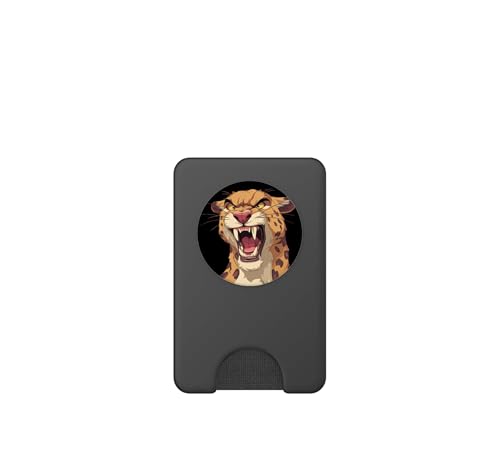 PopSockets PopWallet MagSafe Costume de Cougar support iphone aimanté