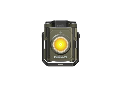 fenix CL27R Lanterne multi-faisceaux rechargeable | 1600 lumens | 180 m | 285 heures max | mode lumière rouge | réglage continu de la température de couleur et de la luminosité | poignée magnétique à – vue 2