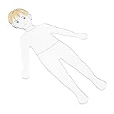 Modèle de dessin de figure - ils s'appliquent aux connaissances de base dans la conception de vêtements, modèle de dessin de figure féminine