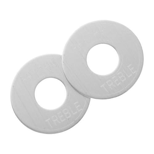 EPIGEIST 2個エレキギター用属トグルスイッチワッシャーリング 耐久性のあるスイッチプレートで安定した性能を実現 様々なモデルに対応したリズム高音用パーツ