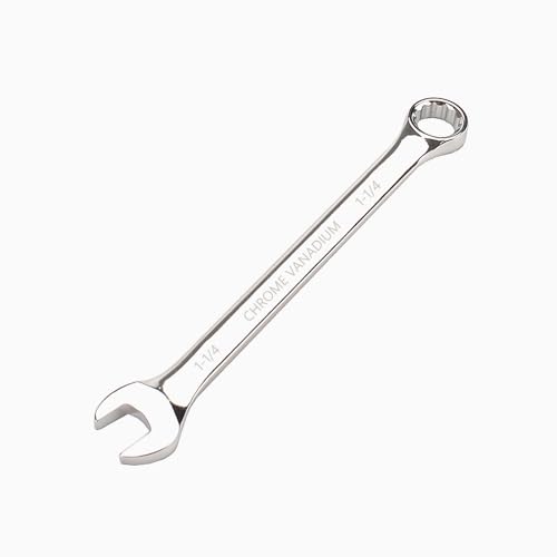 FLZOSPER SAE Wrench 12-Point Box End Head Combination Wrench Spanner (1-1/4 in.)