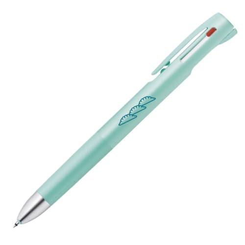 Amazon | ゼブラ 3色ボールペン ブレン3C 0.5mm 餃子 ブルーグリーン軸