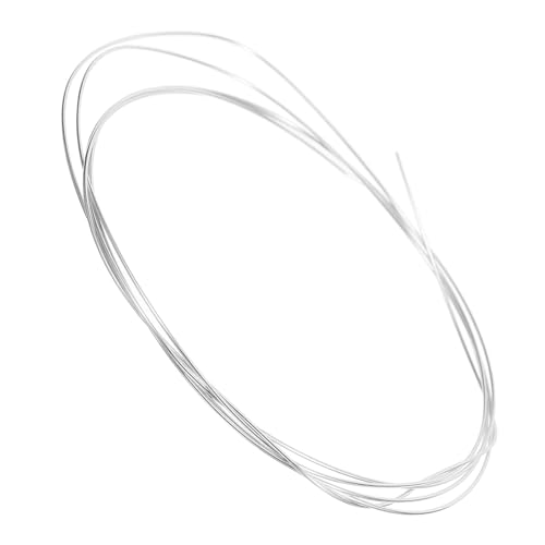 Alambre de plata para hacer pulseras de pies y collares de manualidades creativas