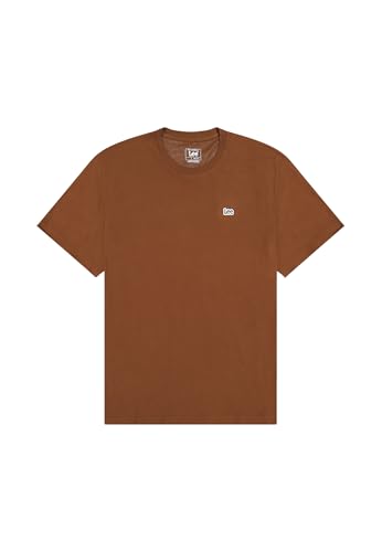SS Patch Logo Tee, Luxe Brown, S