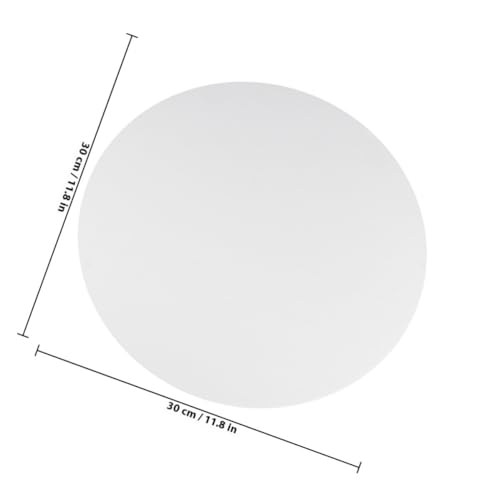 Lienzos redondos para pintar sin deformarse pack de 6 tableros de 30 cm 3