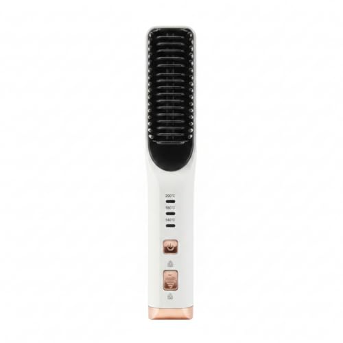Lisseur et bigoudi rechargeable portable pour des retouches cheveux express